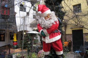 Santa Claus figure - CarniFest Online Photo © All Rights Reserved