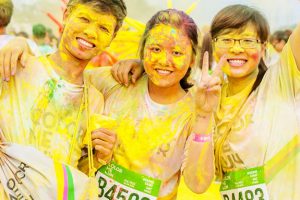 Color Me Run in Ho Chi Minh City - Photo by: colormerun.vn