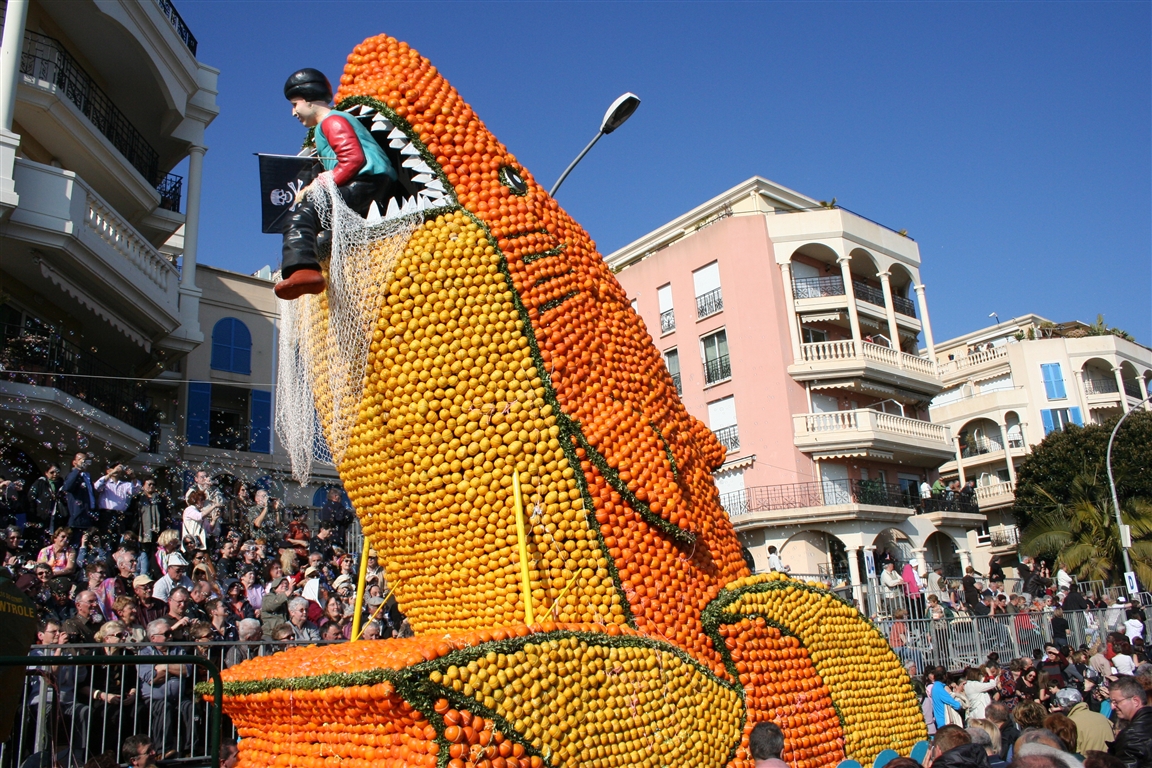 Fête du Citron, Menton, France - Photo courtesy of: Office de tourisme Menton - www.tourisme-menton.fr