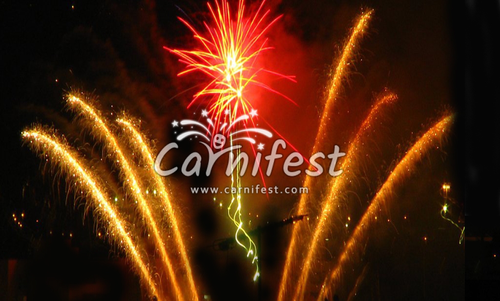 Fireworks display - CarniFest Online Photo © All Rights Reserved