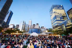 The Luminato Festival Hub at David Pecaut Square - Photo by: luminatofestival.com
