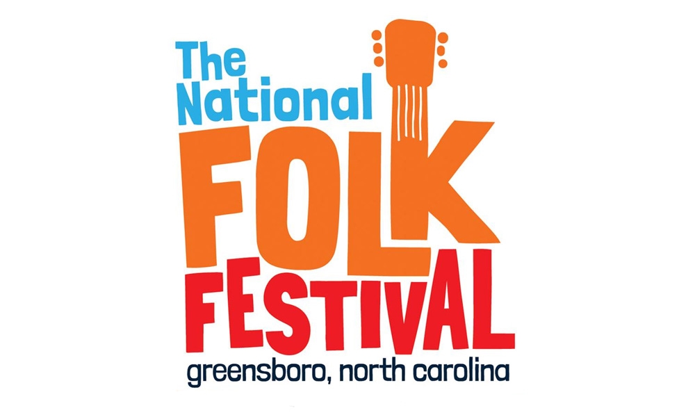 The National Folk Festival ,Greensboro, N.C  poster - Photo: nationalfolkfestival.com