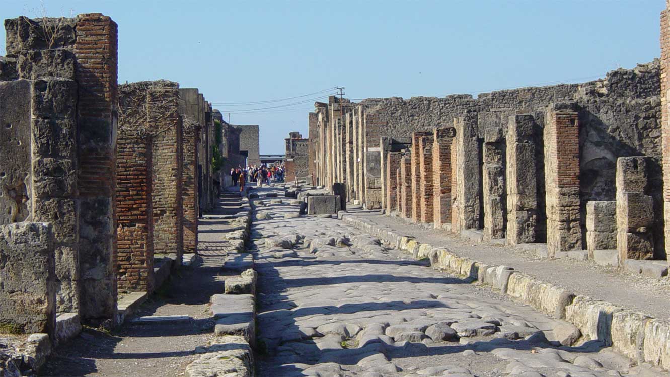 In the Archaeological Park of Pompeii near Naples. - Photo by: CarniFest Online © All Rights Reserved
