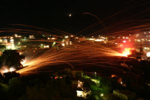 Rocket War in Chios Island - Photo by: www.visitgreece.gr
