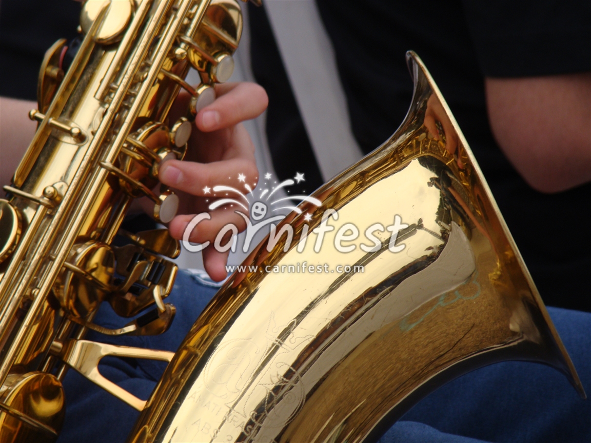 Saxophone - CarniFest Online Photo © All Rights Reserved