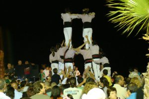 Castellers – the human towers in Barcelona - CarniFest Online Photo © All Rights Reserved