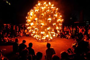 Fire Garden by Compagnie Carabosse, as part of London's Burning - Photo by Barry Lewis / Press